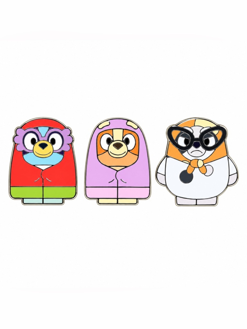 Bluey x FAO Schwarz Special Edition Granny Enamel Pin Set